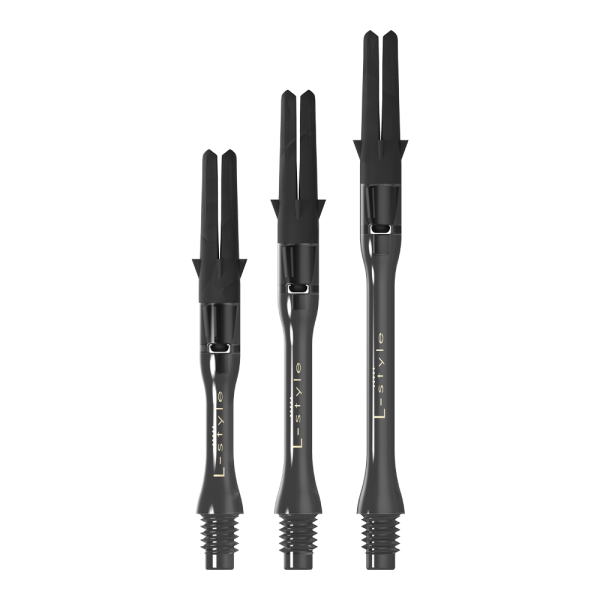 L-Shaft Carbon Silent Slim (Spinners) - Clear Black