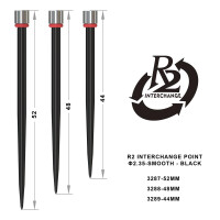 R2 Interchange Point (2.35mm) -Smooth - Black