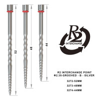 R2 Interchange Point (2.35mm) - Grooved - B - Silver