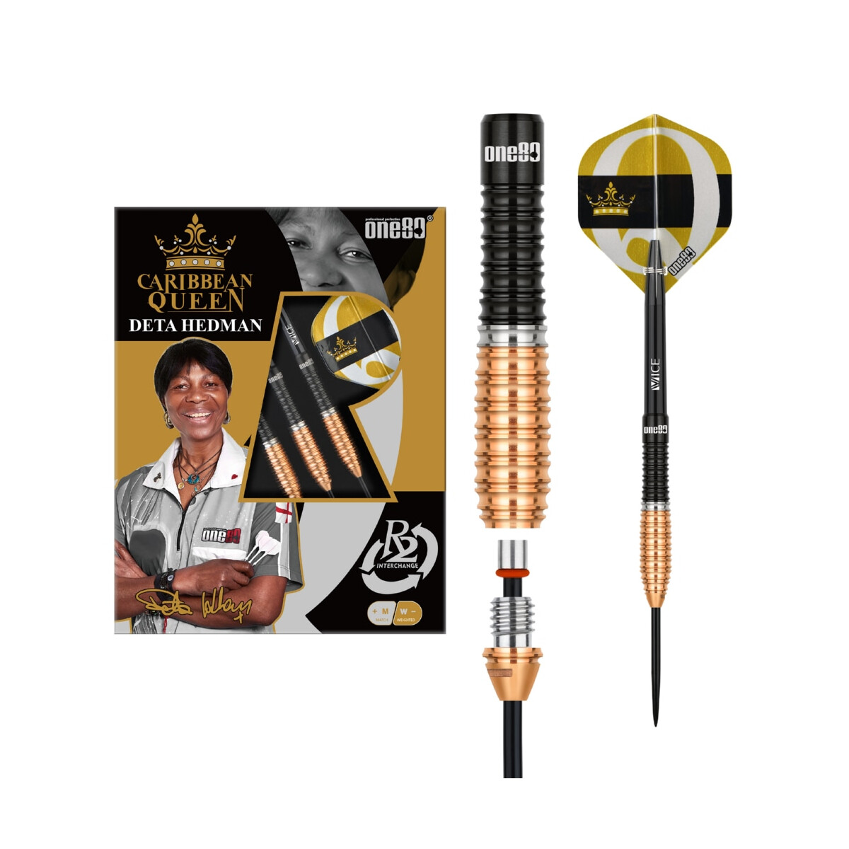 Deta Hedman Signature Dart V3 Steeltip