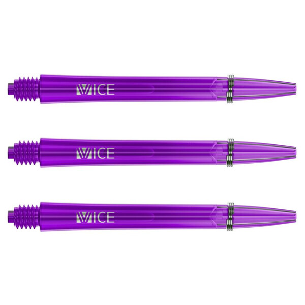 Vice Shafts Clear Purple (3pcs/Set)