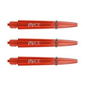 Vice Shafts Clear Red (3pcs/Set)
