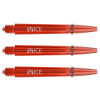 Vice Shafts Clear Red (3pcs/Set)
