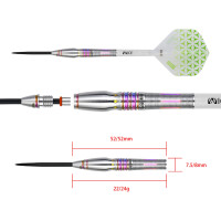 Lukas Wenig Dart V2 (R2 Interchange) Steeltip 22g