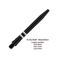 TC Alu Shaft - Black/Silver - 48mm