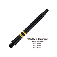 TC Alu Shaft - Black/ Gold