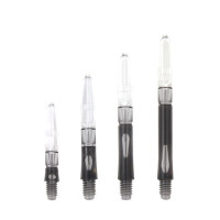 Laro Silent Shaft - 3 pcs/set, mit L-ring - Clear Black