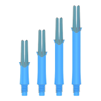 L-shaft Locked Straight - Clear Blue