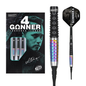 GUNNER 4 Softip 22g - Black&Rainbow