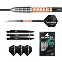 GUNNER 4 Steeltip 22g - Black&Rosegold