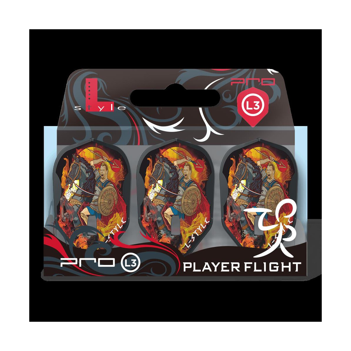 L-Style Signature Flights - Alexander Merkx L3PRO -  Black