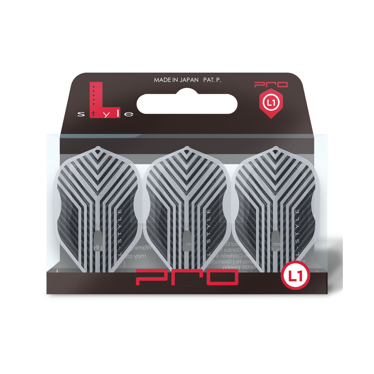 L-Style Signature Flights - Arno Merk V1 - L1Pro Clear White