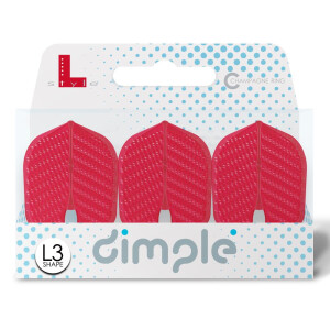 L-Flight PRO dimple L3 Shape Red