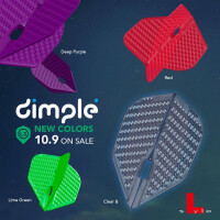 L-Flight PRO dimple L3 Shape Red