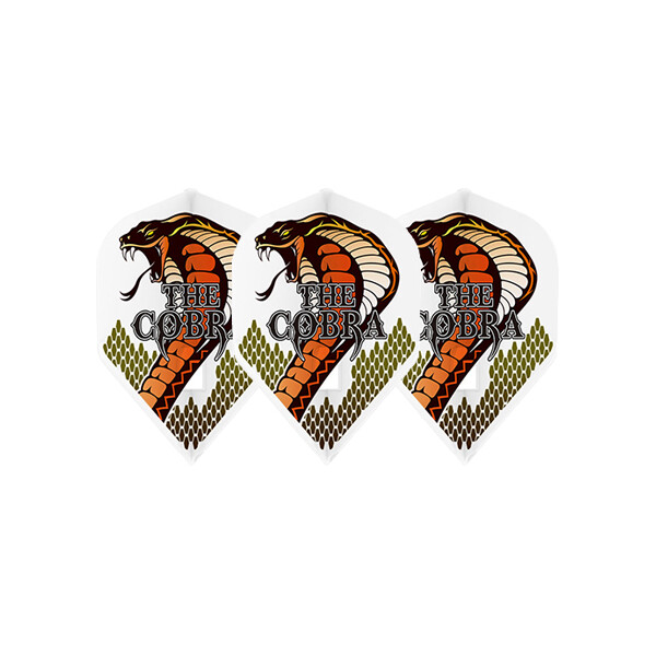 L -Style Signature Flights - Jelle Klaasen V3 Color Cobra White