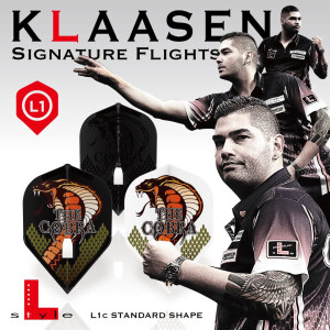 L -Style Signature Flights - Jelle Klaasen V3 Color Cobra White