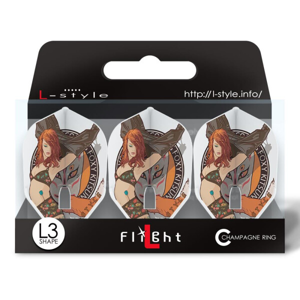 L -Style Signature Flights - Kitsune shape