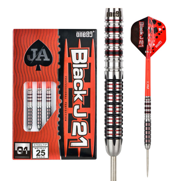 Black J 21 - 01 Steeltip 25g