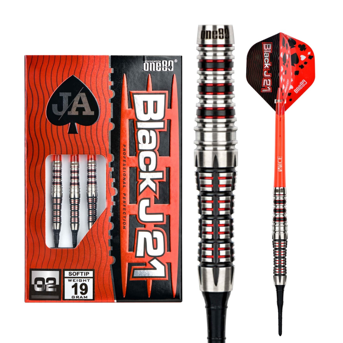 Black J 21 - 02 Softip 19g
